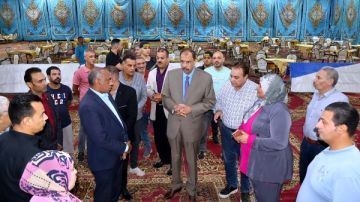 محافظ سوهاج يتفقد مقر اللجنة العامة استعدادا لانطلاق انتخابات النواب 2025 محافظ سوهاج يتفقد مقر اللجنة العامة استعدادا لانطلاق انتخابات النواب 2025