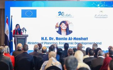 المشاط تشهد إطلاق فعاليات أسبوع البحث والابتكار بين مصر والاتحاد الأوروبي المشاط تشهد إطلاق فعاليات أسبوع البحث والابتكار بين مصر والاتحاد الأوروبي