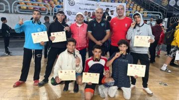 بـ 7 ميداليات.. كفر الشيخ تتصدر الترتيب العام لبطولة الجمهورية للمصارعة