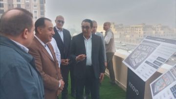 مدبولي يتفقد مشروع تطوير الفسطاط فيو بمحافظة القاهرة