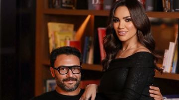 الأمان أعلى منزلة من الحب.. مي فاروق توجه رسالة رومانسية لزوجها شاهد الأمان أعلى منزلة من الحب.. مي فاروق توجه رسالة رومانسية لزوجها شاهد