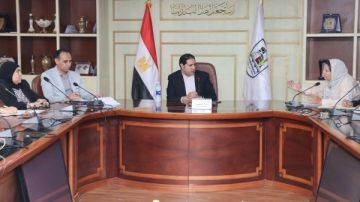 بني سويف..اجتماع لجنة رصد السلبيات لمنع انتشار الأوبئة بني سويف..اجتماع لجنة رصد السلبيات لمنع انتشار الأوبئة