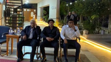 حسن العدل يستقبل عزاء زوجته في مسجد آل رشدان