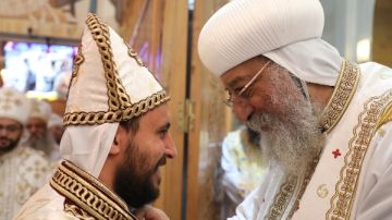 سيامة 3 كهنة جدد على مذابـ.ـح إيبارشية النمسا بيد البابا تواضروس سيامة 3 كهنة جدد على مذابـ.ـح إيبارشية النمسا بيد البابا تواضروس