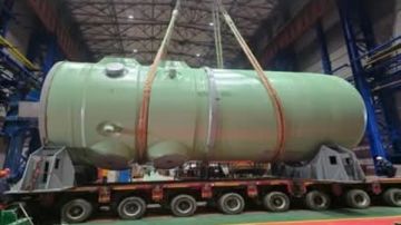 بعد 9 سنوات من التوقيع.. الرئيس السيسى وبوتين يشهدان تركيب وعاء ضغط المفاعل للوحدة النووية الأولى