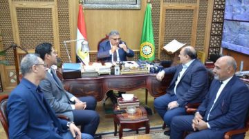 محافظ الدقهلية يستقبل مساعد وزير الثقافة لتفقد أعمال تطوير قصر ثقافة المنصورة محافظ الدقهلية يستقبل مساعد وزير الثقافة لتفقد أعمال تطوير قصر ثقافة المنصورة