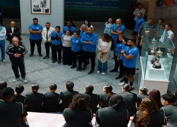 محمد منصور يدعم سيدات مسار قبل المشاركة في دوري أبطال أفريقيا للسيدات محمد منصور يدعم سيدات مسار قبل المشاركة في دوري أبطال أفريقيا للسيدات