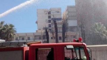 إخماد حريق بمحل تجارى في أسوان إخماد حريق بمحل تجارى في أسوان