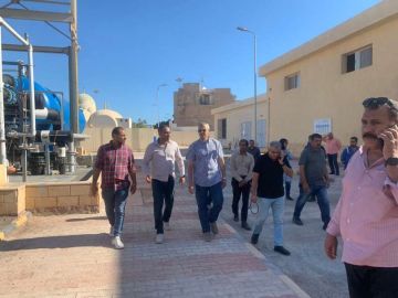 رئيس مياه البحر الأحمر يتفقد محطة اليسر ويشدد على معايير جودة مياه الشرب رئيس مياه البحر الأحمر يتفقد محطة اليسر ويشدد على معايير جودة مياه الشرب