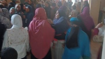 طوابير ممتدة وإقبال كبير من أهالي العياط على التصويت بانتخابات النواب.. صور