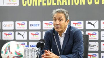 المدير الفني للنادى المصري: سعيد بالفوز على كايزر شيفز