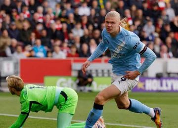 هالاتد لاعب شهر أكتوبر في مانشستر سيتي