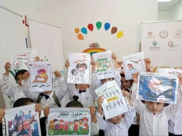 صناع الخير عضو التحالف الوطني تنظم احتفالية باليوم العالمي للطفل بقرية دمسنا صناع الخير عضو التحالف الوطني تنظم احتفالية باليوم العالمي للطفل بقرية دمسنا