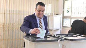 عصام هلال يدلي بصوته في الحوامدية: المشاركة في الانتخابات واجب وطني ورسالة دعم للدولة