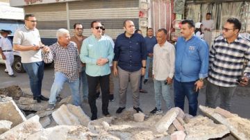 محافظ المنوفية يتفقد تطوير محيط المسجد العباسي ورصف شارع صلاح الدين محافظ المنوفية يتفقد تطوير محيط المسجد العباسي ورصف شارع صلاح الدين