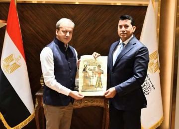 وزير الشباب والرياضة يبحث مع رئيس الاتحاد الدولي للشطرنج سبل تطوير اللعبة في مصر