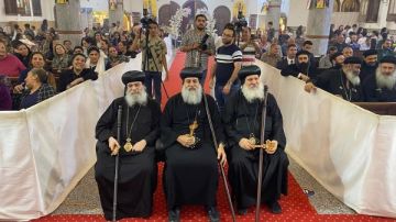 الأنبا أباكير يشارك عشية عيد مارمينا بكفر الشيخ ويقدم كلمة عن الشهادة للمسيح