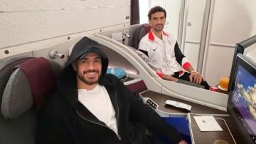 ثنائي الزمالك في الطريق إلى الدوحة استعدادا للمشاركة بـ كأس العرب ثنائي الزمالك في الطريق إلى الدوحة استعدادا للمشاركة بـ كأس العرب