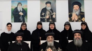 قداسة البابا تواضروس يزور دير القديسة حنة للراهبات بالنمسا صور