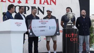  نيكلاس ينضم لأساطير بطولة مصر الدولية المفتوحة للجولف.. البطل النمساوي يشيد بالتنظيم المصري.. ماذا قال؟