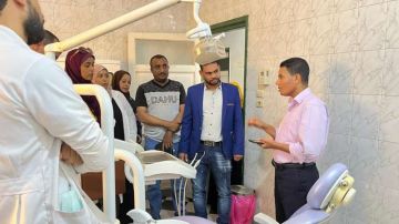 وكيل صحة الأقصر يتابع أعمال وحدة سالم مكي ومطار الأقصر الدولي