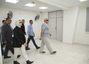 محافظ الوادي الجديد يتفقد أعمال إنشاء المركز التكنولوجي بديوان عام المحافظة تمهيدا لافتتاحه محافظ الوادي الجديد يتفقد أعمال إنشاء المركز التكنولوجي بديوان عام المحافظة تمهيدا لافتتاحه