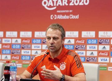 هانز فليك: مواجهة كلوب بروج صعبة وبرشلونة اختلف عن الموسم الماضي