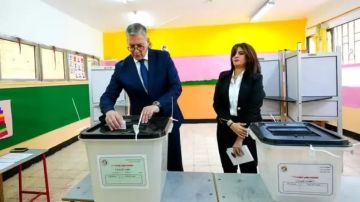 وزير البترول والثروة المعدنية يدلي بصوته في انتخابات مجلس النواب