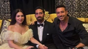 أحمد السعدني يهنئ مي عز الدين بزواجها أحمد السعدني يهنئ مي عز الدين بزواجها