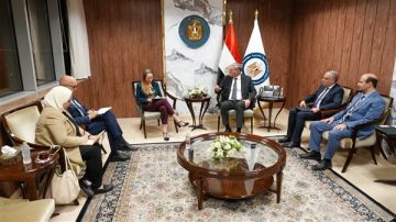 مباحثات مع وفد البنك الدولي في مختلف مجالات البترول والتعدين