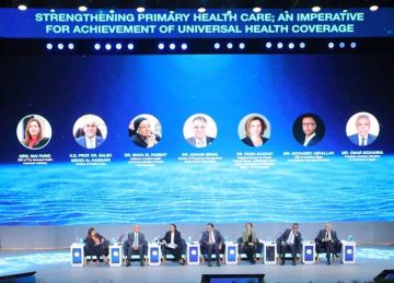 التأمين الشامل تنظم جلسة نقاشية رفيعة المستوى لتعزيز الرعاية الأولية ضمن فعاليات السكان والصحة التأمين الشامل تنظم جلسة نقاشية رفيعة المستوى لتعزيز الرعاية الأولية ضمن فعاليات السكان والصحة