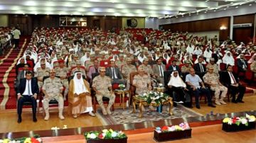 قيادة قوات شرق القناة لمكافحة الإرهاب تستقبل شيوخ القبائل وممثلى المجتمع المدني بشمال وجنوب سيناء قيادة قوات شرق القناة لمكافحة الإرهاب تستقبل شيوخ القبائل وممثلى المجتمع المدني بشمال وجنوب سيناء