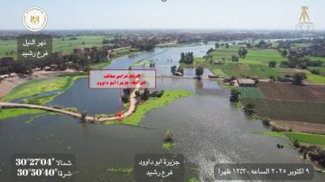 للحماية من الفيضان.. الري تعلن إزالة طريق مخالف بطول 500 متر في المجرى المائي بالمنوفية