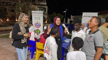 مديرية صحة الإسماعيلية تشارك في أسبوع أهل مصر لأطفال المحافظات الحدودية