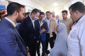 نائب وزير الصحة يتفقد مستشفى مطروح العام ومركز قلب مطروح ووحدة طب أسرة الكيلو 7 نائب وزير الصحة يتفقد مستشفى مطروح العام ومركز قلب مطروح ووحدة طب أسرة الكيلو 7