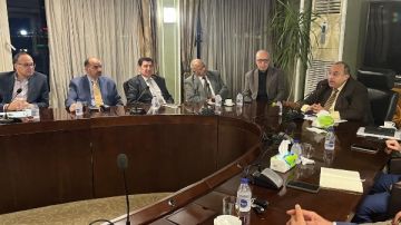 أمين الجيزة يجتمع بقيادات الجبهة الوطنية استعدادا لجولة الإعادة بالبدرشين والهرم