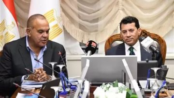 وزير الرياضة يتابع فعاليات المؤتمر الدولي للحد من الغرق