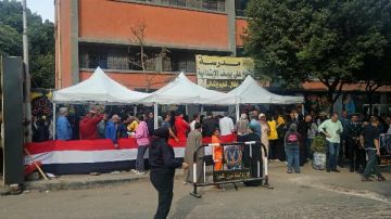 استمرار توافد المواطنين للتصويت في انتخابات النواب بالسيدة زينب