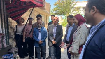 جامعة الأقصر تفتتح ثلاثة معارض فنية عن الإبداع المعاصر والتراثي