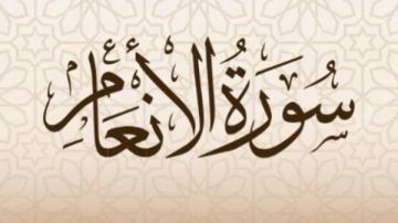 سورة الأنعام .. قضايا كبرى وحجج وبراهين سورة الأنعام .. قضايا كبرى وحجج وبراهين