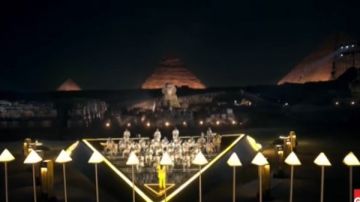 في مشهد مهيب.. إبداع أوركسترا افتتاح المتحف المصري الكبير بسفح الأهرامات في مشهد مهيب.. إبداع أوركسترا افتتاح المتحف المصري الكبير بسفح الأهرامات