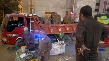 إزالة تعديات على الأرصفة ورفع أكشاك مخالفة في حملة بمدينة بدر إزالة تعديات على الأرصفة ورفع أكشاك مخالفة في حملة بمدينة بدر