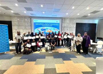 الصحة تطلق أول برنامج لتأهيل مسؤولي إشراك المرضى بالتعاون مع منظمة الصحة العالمية الصحة تطلق أول برنامج لتأهيل مسؤولي إشراك المرضى بالتعاون مع منظمة الصحة العالمية