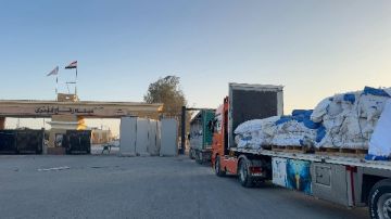 الهلال الأحمر يدفع بأكثر من 220 ألف سلة غذائية و 104 آلاف قطعة ملابس شتوية عبر زاد العزة 