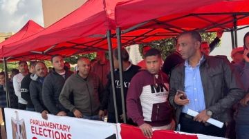 اليوم الثاني.. توافد المواطنين على لجنة المدرسة البريطانية بالرحاب بانتخابات 2025 اليوم الثاني.. توافد المواطنين على لجنة المدرسة البريطانية بالرحاب بانتخابات 2025