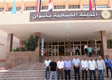 محافظ أسوان يوجه بتجهيز المدينة الشبابية استعدادا لاستقبال قطار الشباب في ديسمبر