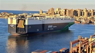 ميناء الإسكندرية يستقبل أكبر ناقلة سيارات في العالم في أولى رحلاتها بالبحر المتوسط