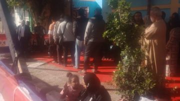 باليوم الثاني .. بدء توافد الناخبين على لجنة الشهيد رائد طيار محمد جمال عبدالعزيز بالمنيل