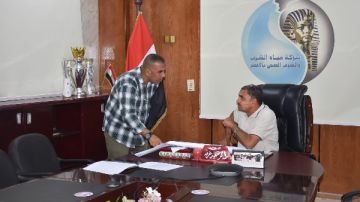 شركة مياه الأقصر تشارك في المعرض الدولي للمياه والبنية التحتية