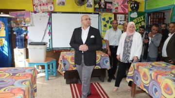 محافظ بني سويف يتفقد عددا من المقار واللجان استعدادا لانتخابات مجلس النواب